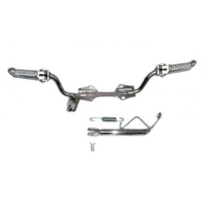 ΜΑΣΠΙΕ ΟΔΗΓΟΥ HONDA C50-GLX ΣΠΑΣΤΟΣ ΧΡΩΜΙΟ - Image 1