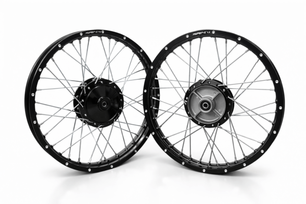 ΖΑΝΤΕΣ HYPER-X 1.40 / 1.60 ΜΑΥΡΕΣ ΤΡΥΠΗΤΕΣ ΜΕ ΝΙΚΕΛ ΑΚΤΙΝΑ HONDA GLX50 / HONDA GLX90 / HONDA C50