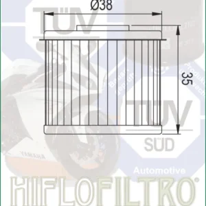ΦΙΛΤΡΟ ΛΑΔΙΟΥ HIFLOFILTRO HF110 - Image 2