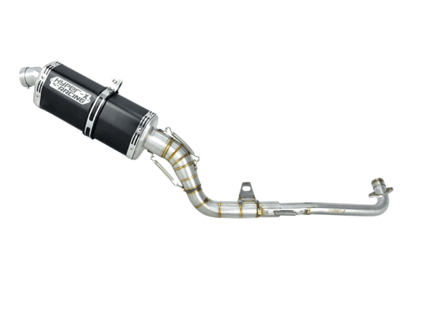 ΕΞΑΤΜΙΣΗ HYPER-X INOX Φ51 C50 GLX GRAND SUPRA ΕΞΑΤΜΙΣΗ HYPER-X Φ51 HIGH UP RACING HONDA C50 / GLX50-90 / ASTREA GRAND 100 / ASTREA SUPRA 100