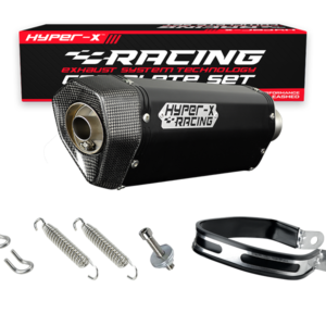 ΕΞΑΤΜΙΣΗ HYPER-X INOX Φ51 (31684) CARBON HIGH UP HONDA ASTREA GRAND/ HONDA SUPRA/HONDA GLX50/HONDA GLX90/HONDA C50/YAMAHA CRYPTON 105/YAMAHA CRYPTON R105 - Image 3